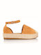 Malesa Women's Suede Espadrilles Beige