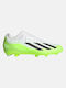 Adidas Crazyfast.3 FG FG Χαμηλά Ποδοσφαιρικά Παπούτσια με Τάπες Λευκά