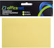 Officenet Sticky Note Pads 100 Sheets Yellow 12.5x12.5pcs