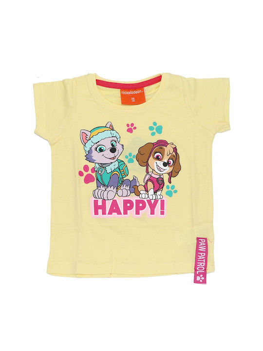 Nickelodeon Kinder-T-Shirt Gelb