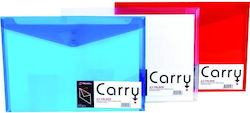 Rexel Transparent File Folder with Button 16129 Rexel Transparent File Folder with Button 16129