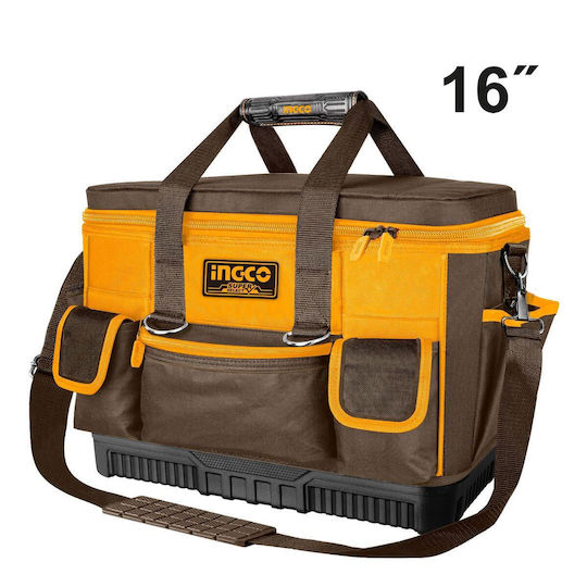 Ingco Over the Shoulder Tool Bag Brown