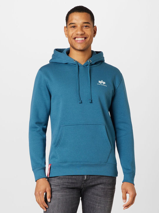 Alpha Industries BASIC Суитшърт с Качулка Dark ...