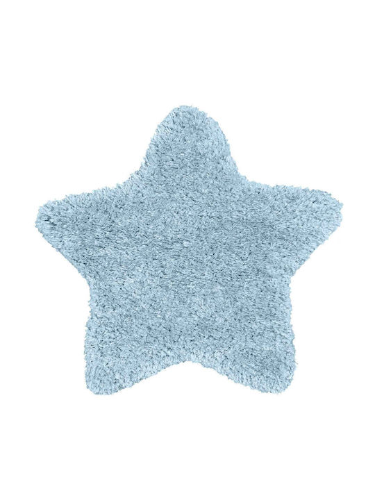 Madi Παιδικό Χαλί Αστέρια Γαλάζιο 120x120cm