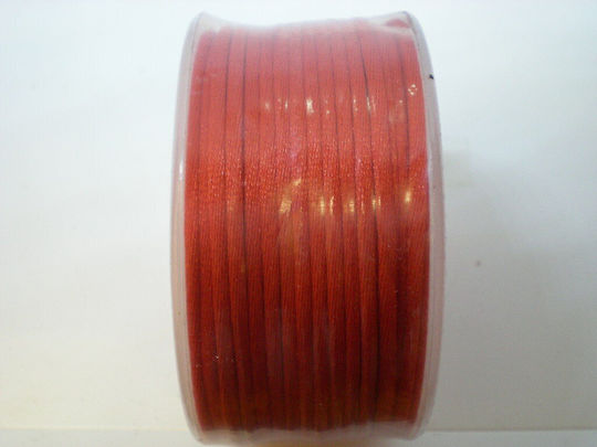 Lace Satin Red 2mm x 50m