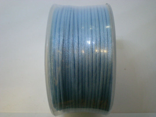 Schnürsenkel Hellblau 2mm x 50m