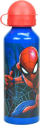 Gim Παγούρι Αλουμινίου Spiderman σε Μπλε χρώμα 520ml