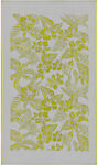 Lino Home Green Cotton Beach Towel 160x86cm