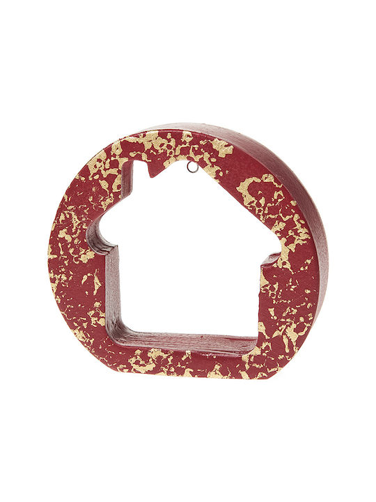 Nuova Vita Tabletop Lucky Charm Home Red Ceramic 9x10cm 1pcs