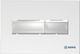 NOVA Nova Control Plate Line White Flush Plate Dual Flush