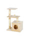 Pawhut Kratzbaum Beige 50x30x80cm