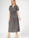 Summer Midi Dress Black