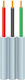 Geyer Netzkabel mit Durchmesser 3x1.5mm² in Weiß Farbe 100m