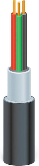 Geyer Netzkabel mit Durchmesser 5x4mm² in Schwarz Farbe 100m 1Stück