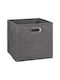 5Five Tesatura Cutie de Depozitare Gri 31x31x31cm 1buc