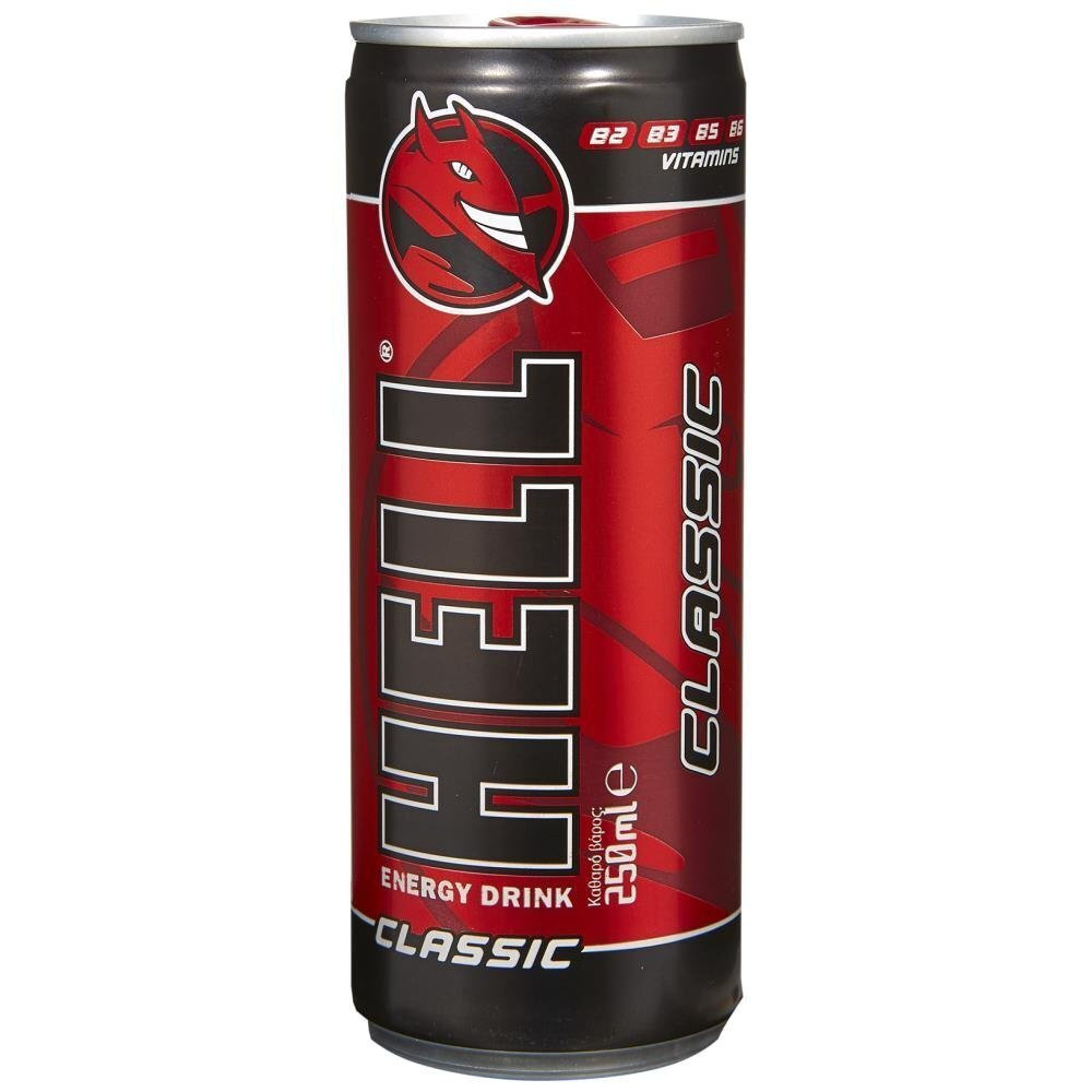 Hell Energy Drink 250ml Skroutz.gr