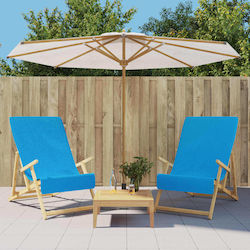 vidaXL Set 2 Hotelhandtücher 135x60 cm Holzkohle Gewicht: 400gsm