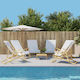 vidaXL Set 6 Hotel Face Towels 135x60 cm 400gsm White