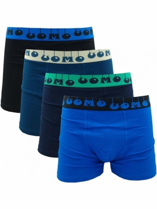 Uomo Men's Boxers Multicolour 4Pack