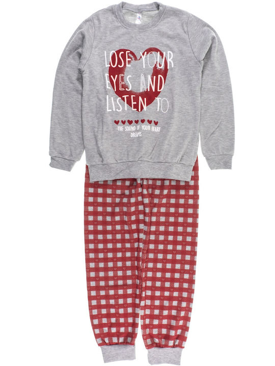 Dreams Kids Pyjamas Gray