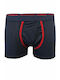 CotBoxer Herren Boxershorts Blau 1Packung