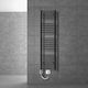 ECD Germany Sahara Electric Towel Rail 1200W 140x30cm Gray