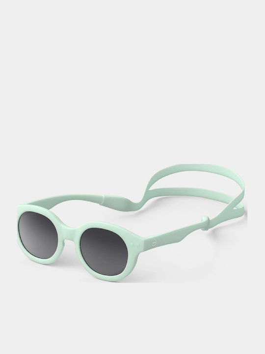 Izipizi C Ochelari De Soare Pătrați Pentru Bebeluși Cu Lentile Polarizate Aqua Verde Pentru 9-36 Luni