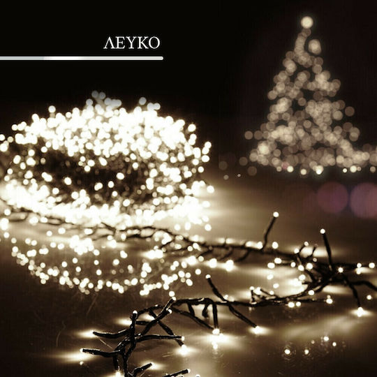 500 Λαμπάκια LED 50μ. Λευκά σε Σειρά
