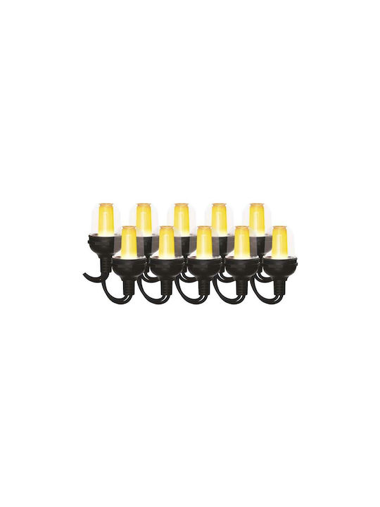 100 Luminite LED 4.5m. Alb cald tip Șir 1buc