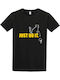 T-shirt Μαύρο