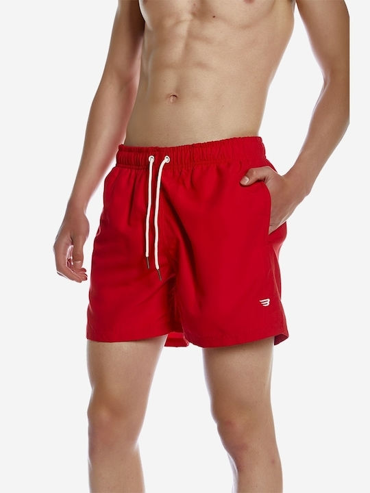 Brokers Jeans Men's Swimwear Shorts Red