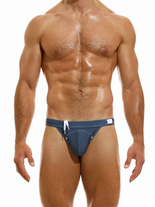 Modus Vivendi Herren Badebekleidung Slip Marineblau