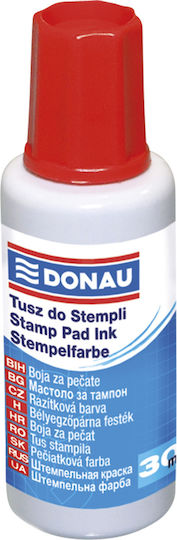 Donau Flüssige Tinte für Stempelkissen Stempel Rot