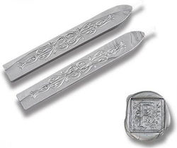 Art & Hobby Sealing Wax Stamp Silver