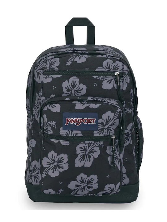 Jansport Cool Student Σχολική Τσάντα Πλάτης Γυμνασίου - Λυκείου σε Γκρι χρώμα 34lt