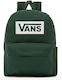 Vans Old Skool Boxed School Bag Backpack Junior High-High School in Green color