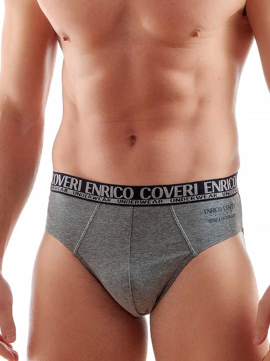 Enrico Coveri Men's Slip Gray