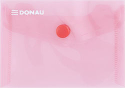 Donau Folder with Button for Paper A7 Red