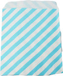 Wrapping Paper for Gift Light Blue 12x18cm. 10pcs