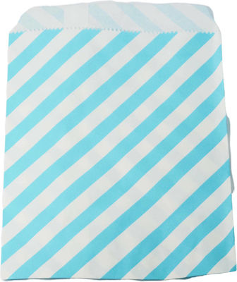 Einwickelpapier für Geschenke Hellblau 12x18cm. 10Stück