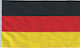 Flag of Germany Polyester Perforated 100x70cm