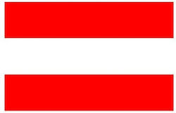 Flagge Österreichs 70x50cm