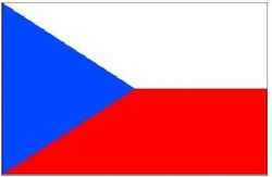 Flag of Czech republic 50x35cm