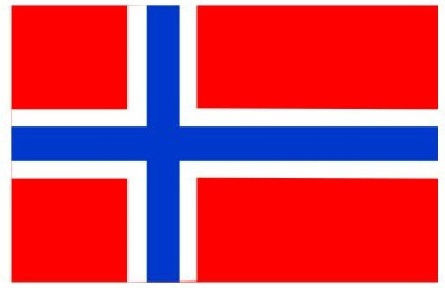 Flagge von Norwegen 100x70cm