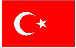 Flag of Turkey 40x27cm