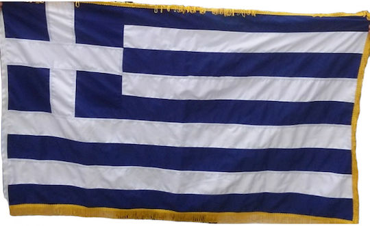 Flag of Greece Cotton with Bangs 100x70cm