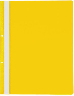 Clipboard with Spring for Paper A4 Yellow 1pcs