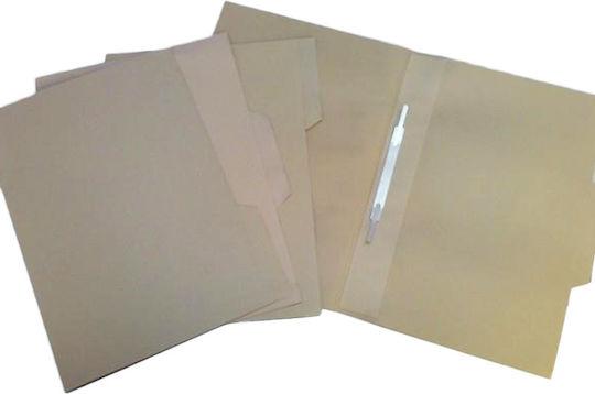 Mappe mit Feder für Papier A4 Beige 1Stück
