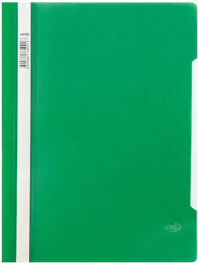 Spree Clipboard with Spring for Paper A4 Green 1pcs