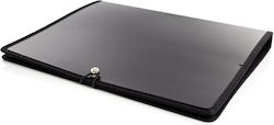 Mapac Document Folder for A4 Paper Black
